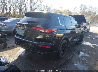 Lot #3035082130 2022 MITSUBISHI OUTLANDER BLACK EDITION