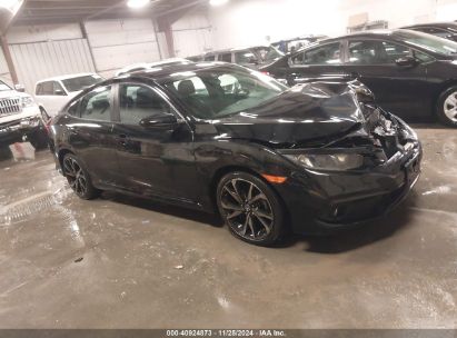 Lot #3035082118 2019 HONDA CIVIC SPORT