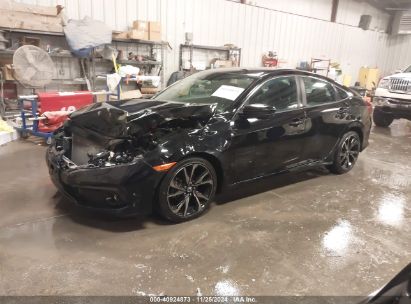 Lot #3035082118 2019 HONDA CIVIC SPORT