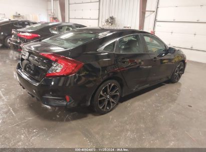 Lot #3035082118 2019 HONDA CIVIC SPORT