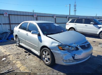 Lot #3034053526 2005 TOYOTA COROLLA S