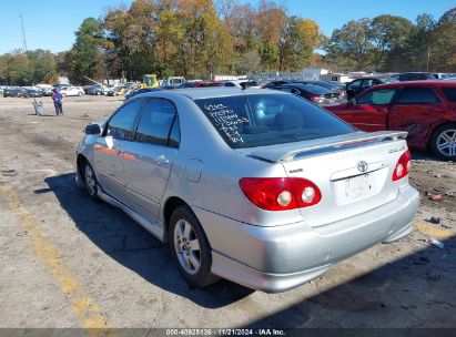 Lot #3034053526 2005 TOYOTA COROLLA S