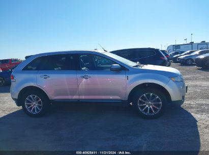 Lot #3035082105 2013 LINCOLN MKX