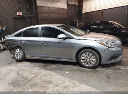 Lot #3037541333 2016 HYUNDAI SONATA HYBRID SE