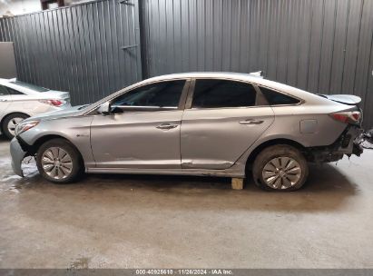 Lot #3037541333 2016 HYUNDAI SONATA HYBRID SE