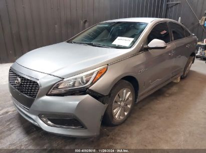 Lot #3037541333 2016 HYUNDAI SONATA HYBRID SE