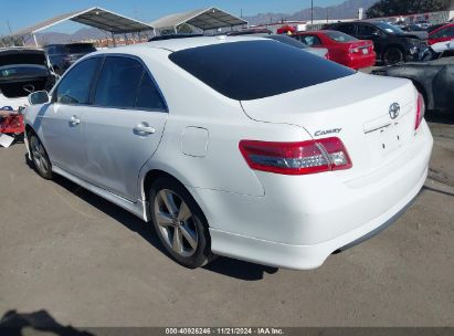 Lot #3035093934 2011 TOYOTA CAMRY SE