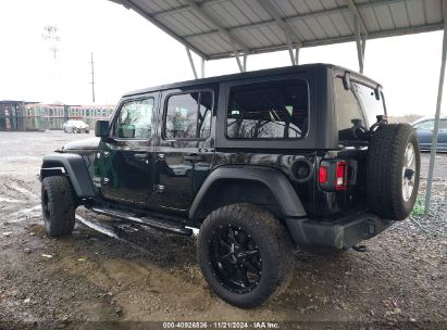 Lot #3051082633 2019 JEEP WRANGLER UNLIMITED SPORT S 4X4