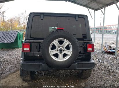 Lot #3051082633 2019 JEEP WRANGLER UNLIMITED SPORT S 4X4