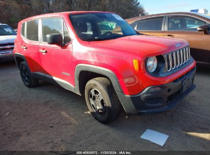 Lot #2992834061 2017 JEEP RENEGADE SPORT 4X4