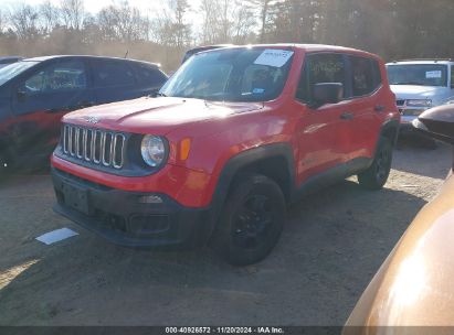 Lot #2992834061 2017 JEEP RENEGADE SPORT 4X4