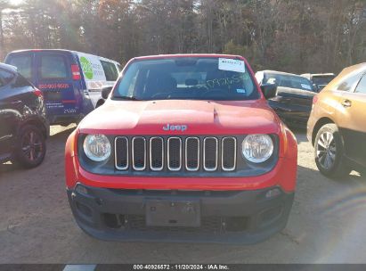 Lot #2992834061 2017 JEEP RENEGADE SPORT 4X4