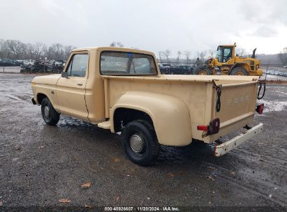 Lot #2992820928 1976 FORD F100