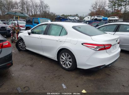 Lot #3052074318 2018 TOYOTA CAMRY LE