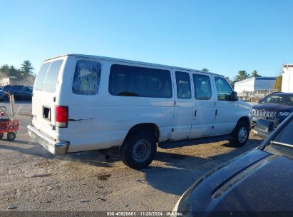 Lot #3005343696 2012 FORD E-350 SUPER DUTY XLT