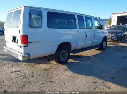 Lot #3005343696 2012 FORD E-350 SUPER DUTY XLT