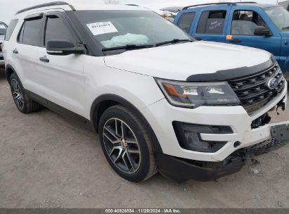 Lot #3053062350 2017 FORD EXPLORER SPORT