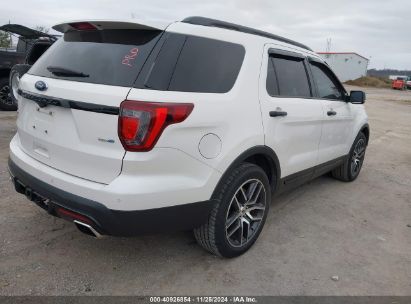 Lot #3053062350 2017 FORD EXPLORER SPORT