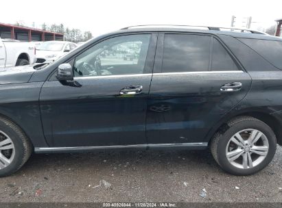 Lot #3050078967 2015 MERCEDES-BENZ ML 350 4MATIC