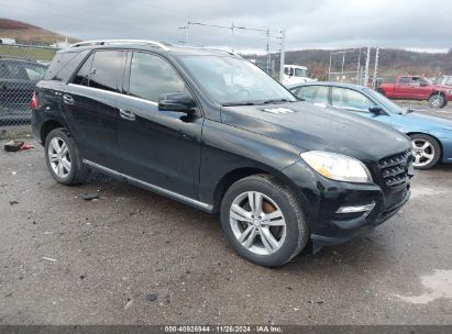 Lot #3050078967 2015 MERCEDES-BENZ ML 350 4MATIC