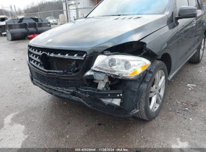 Lot #3050078967 2015 MERCEDES-BENZ ML 350 4MATIC