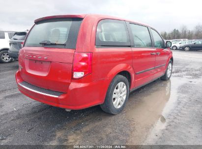 Lot #3007837240 2016 DODGE GRAND CARAVAN AMERICAN VALUE PKG