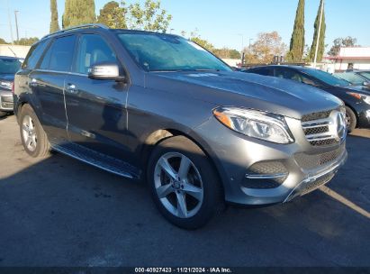 Lot #3051073823 2017 MERCEDES-BENZ GLE 350