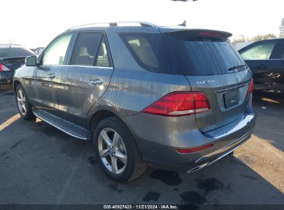 Lot #3051073823 2017 MERCEDES-BENZ GLE 350