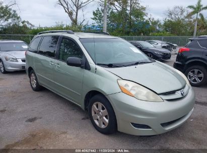 Lot #2995279010 2009 TOYOTA SIENNA LE