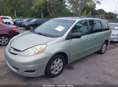 Lot #2995279010 2009 TOYOTA SIENNA LE