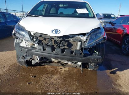 Lot #3050480801 2017 TOYOTA SIENNA SE 8 PASSENGER