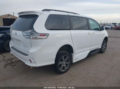 Lot #3050480801 2017 TOYOTA SIENNA SE 8 PASSENGER