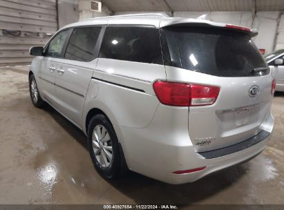 Lot #3050078953 2016 KIA SEDONA LX