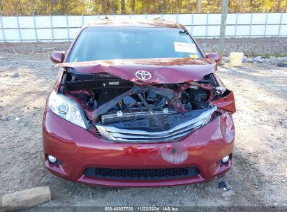 Lot #3034053436 2017 TOYOTA SIENNA XLE 8 PASSENGER