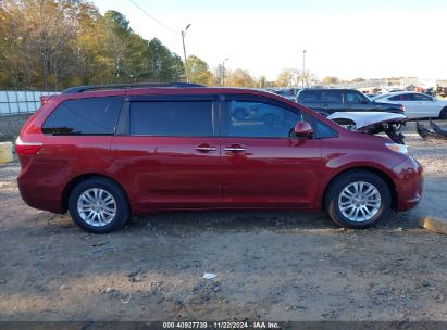 Lot #3034053436 2017 TOYOTA SIENNA XLE 8 PASSENGER