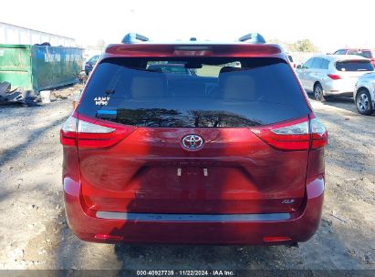 Lot #3034053436 2017 TOYOTA SIENNA XLE 8 PASSENGER