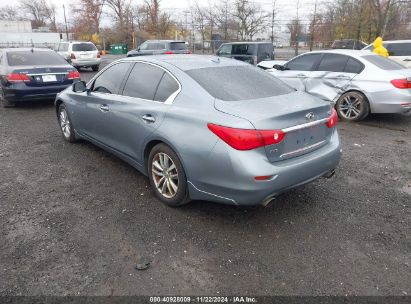 Lot #2997755840 2014 INFINITI Q50 PREMIUM