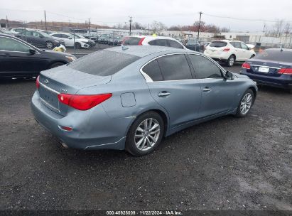 Lot #2997755840 2014 INFINITI Q50 PREMIUM