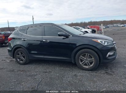 Lot #3051082624 2017 HYUNDAI SANTA FE SPORT 2.4L