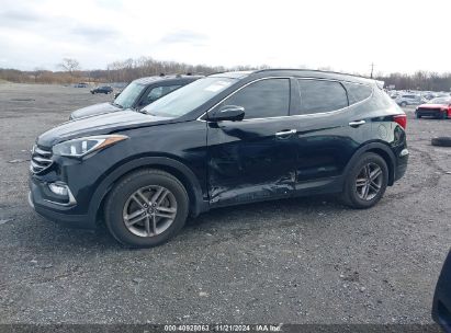 Lot #3051082624 2017 HYUNDAI SANTA FE SPORT 2.4L