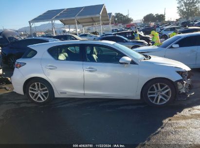 Lot #3050074275 2015 LEXUS CT 200H