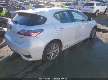 Lot #3050074275 2015 LEXUS CT 200H