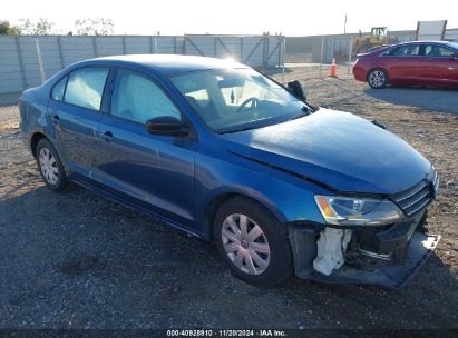 Lot #3035093735 2016 VOLKSWAGEN JETTA 1.4T S