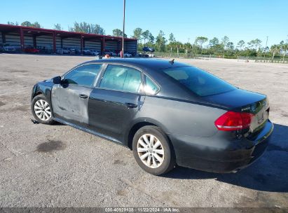 Lot #2997755838 2012 VOLKSWAGEN PASSAT 2.5L S