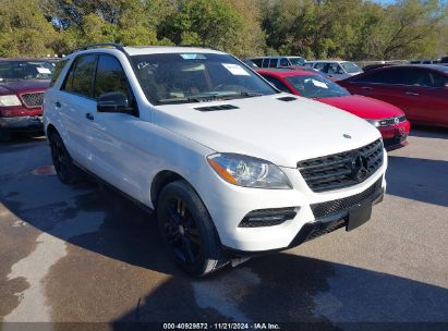 Lot #2995287281 2014 MERCEDES-BENZ ML 350 4MATIC