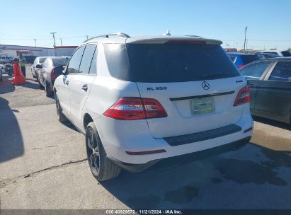 Lot #2995287281 2014 MERCEDES-BENZ ML 350 4MATIC