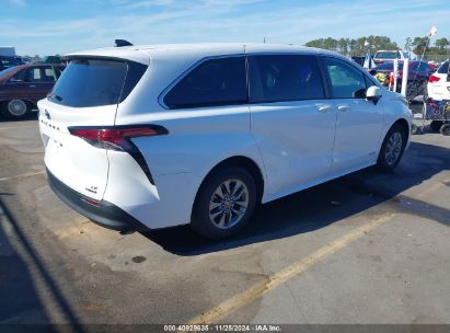 Lot #3034053274 2021 TOYOTA SIENNA LE