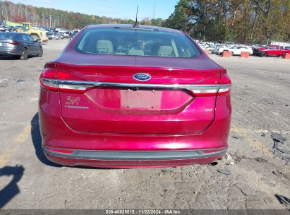 Lot #3034053269 2017 FORD FUSION SE