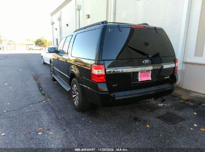 Lot #2997780397 2016 FORD EXPEDITION EL XLT