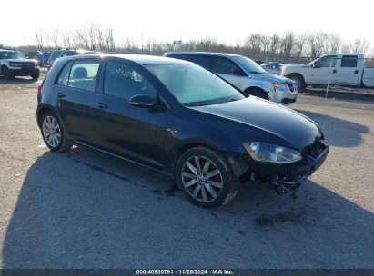 Lot #3042568088 2017 VOLKSWAGEN GOLF GTI AUTOBAHN 4-DOOR/S 4-DOOR/SE 4-DOOR/SPORT 4-DOOR